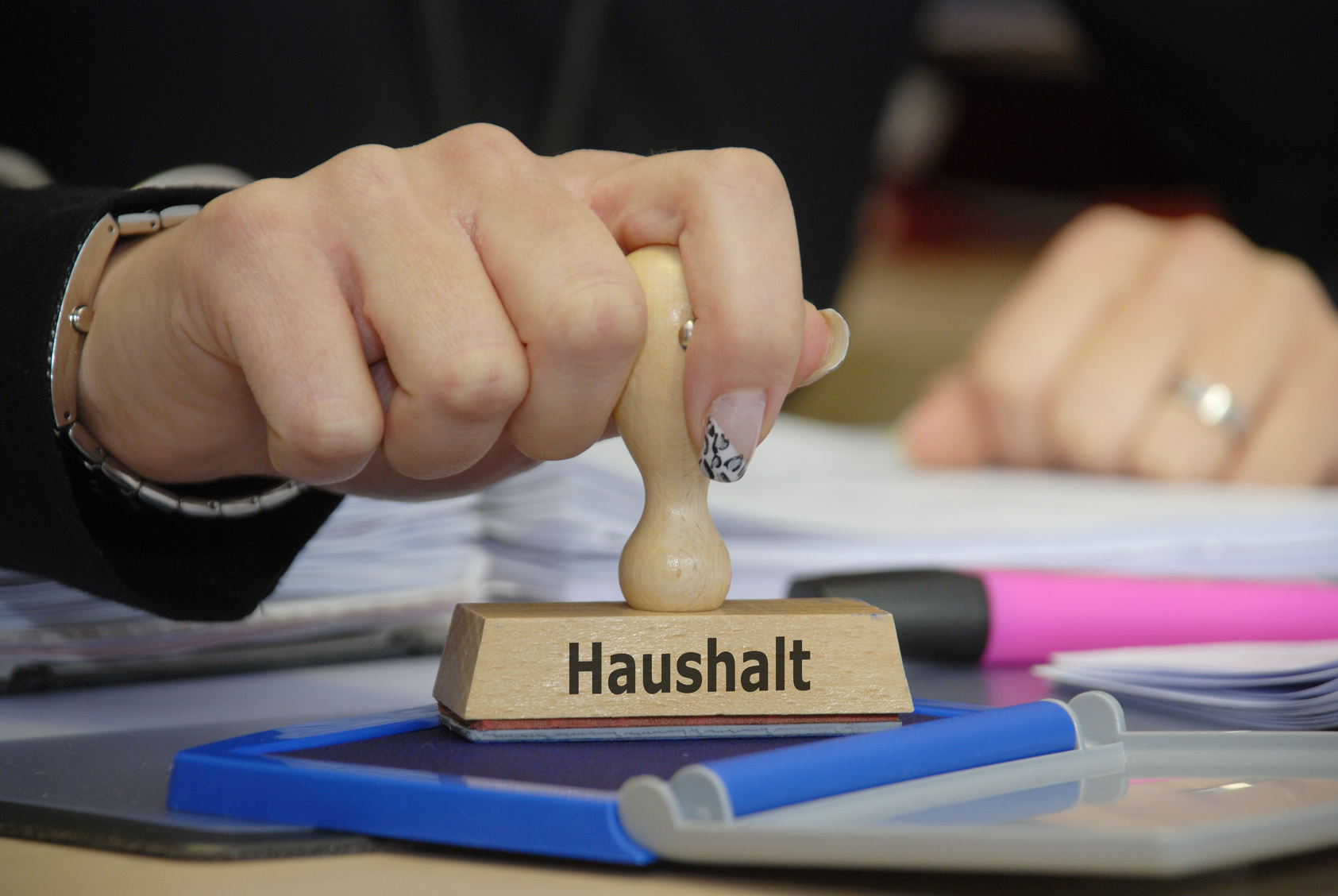 Haushaltsstempel Haushaltsstempel