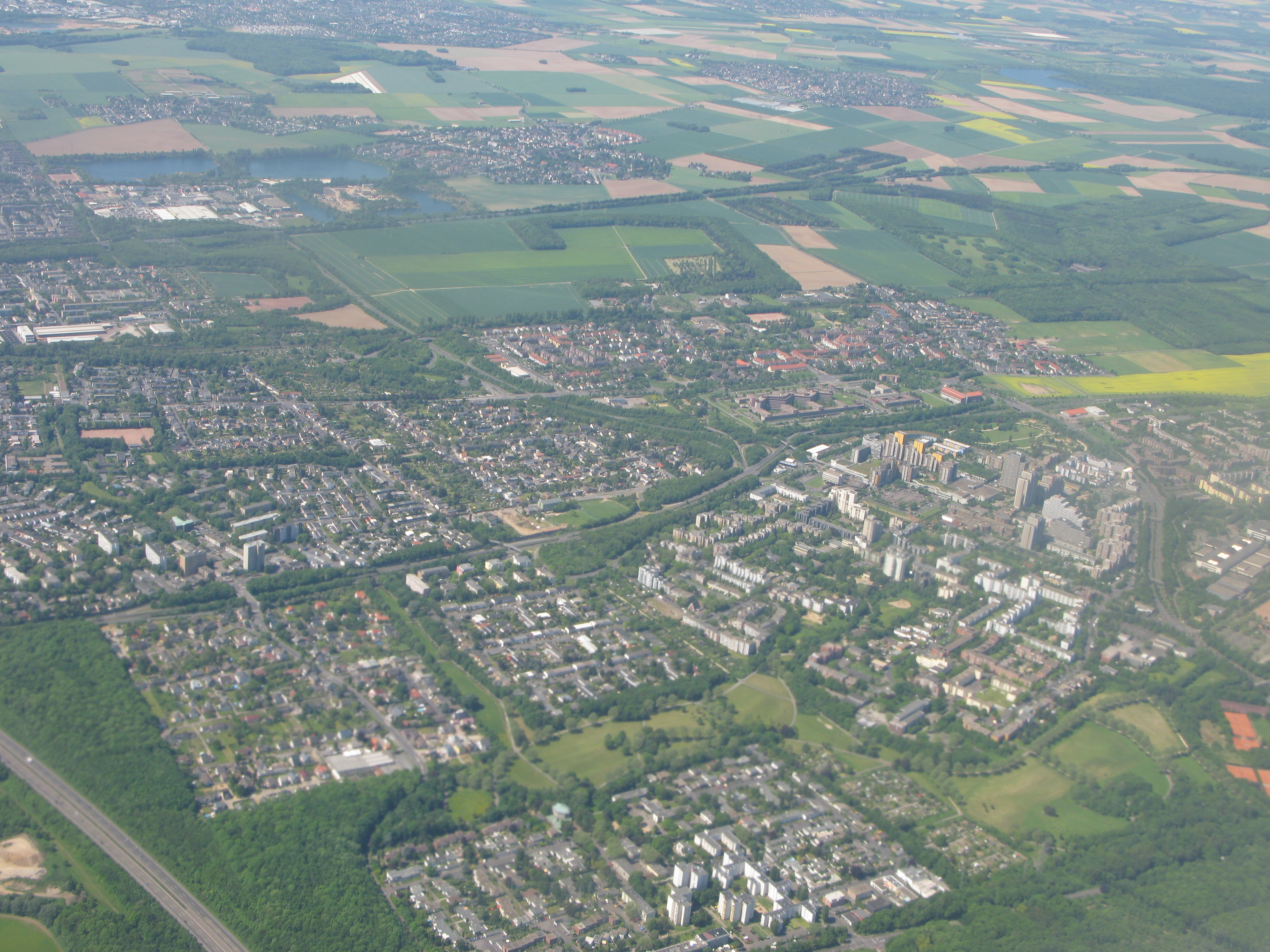 Luftbild: Siedlungsfläche in Deutschland Luftbild: Siedlungsfläche in Deutschland