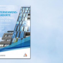Titelblatt "Unternehmensstandorte zukunftsfähig entwickeln"