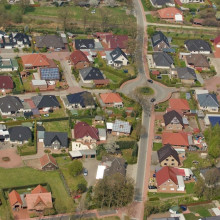 Einfamilienhäuser (Luftbild) Einfamilienhäuser (Luftbild)