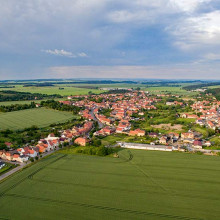 Luftbild des Ortsteils Westerhausen (Thale) am Harz Luftbild des Ortsteils Westerhausen (Thale) am Harz