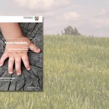 Deckblatt der Veröffentlichung "heute handeln. Gemeinsam für nachhaltige Entwicklung in NRW