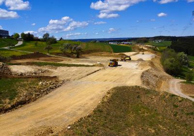 Eine Baustelle Eine Baustelle