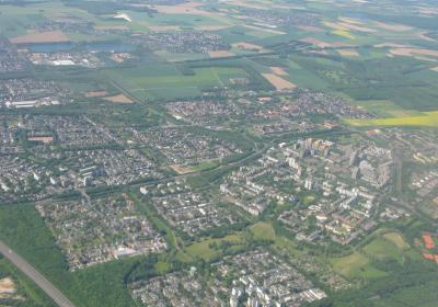 Luftbild: Siedlungsfläche in Deutschland Luftbild: Siedlungsfläche in Deutschland